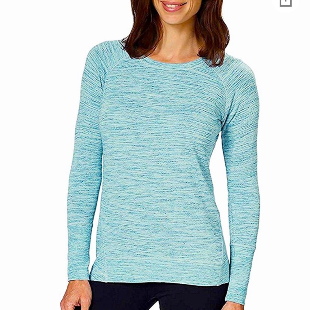 NWT Women’s Champion High Low Pullover XL Parrot Blue